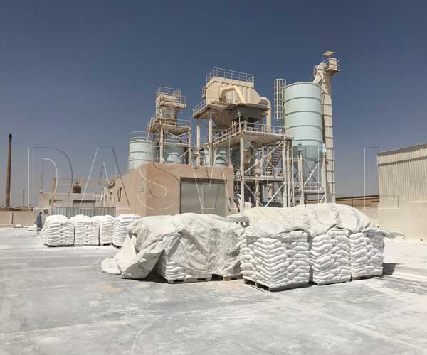 Calcium carbonate production line