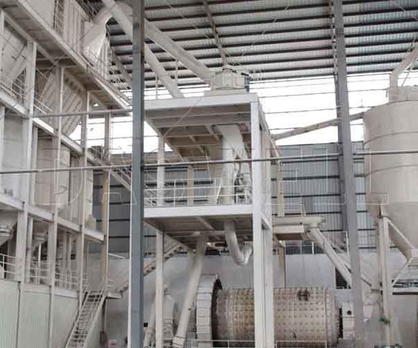 ball mill classifying system for calcium carbonate