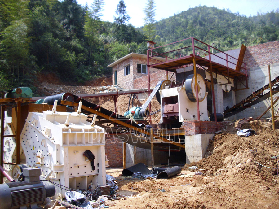 tje jaw crusher and impact crusher production line